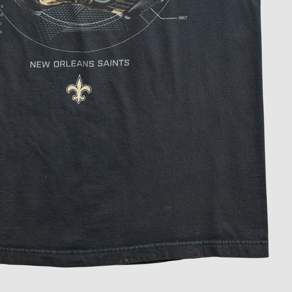 New Orleans Saints 2010s T-shirt - Black Vintage cheap