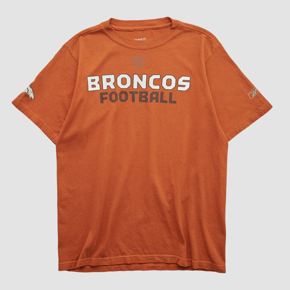 Denver Broncos Reebok 2000s T-shirt - Orange Vintage sale