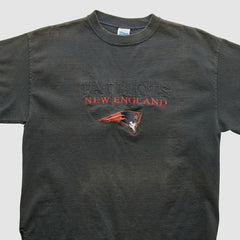 New England Patriots Salem Sportswear 90s T-shirt - Black Vintage on sale
