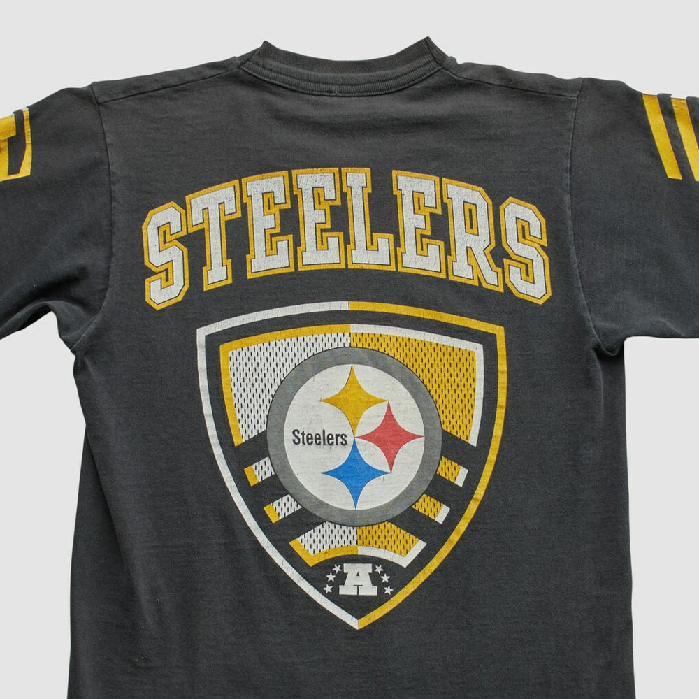Pittsburgh Steelers Pro Player 90s T-shirt - Black Vintage for sale
