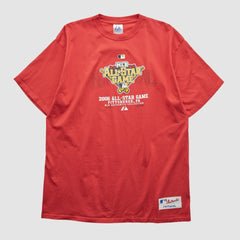 All-Star Game Majestic 2006 T-shirt Red Vintage