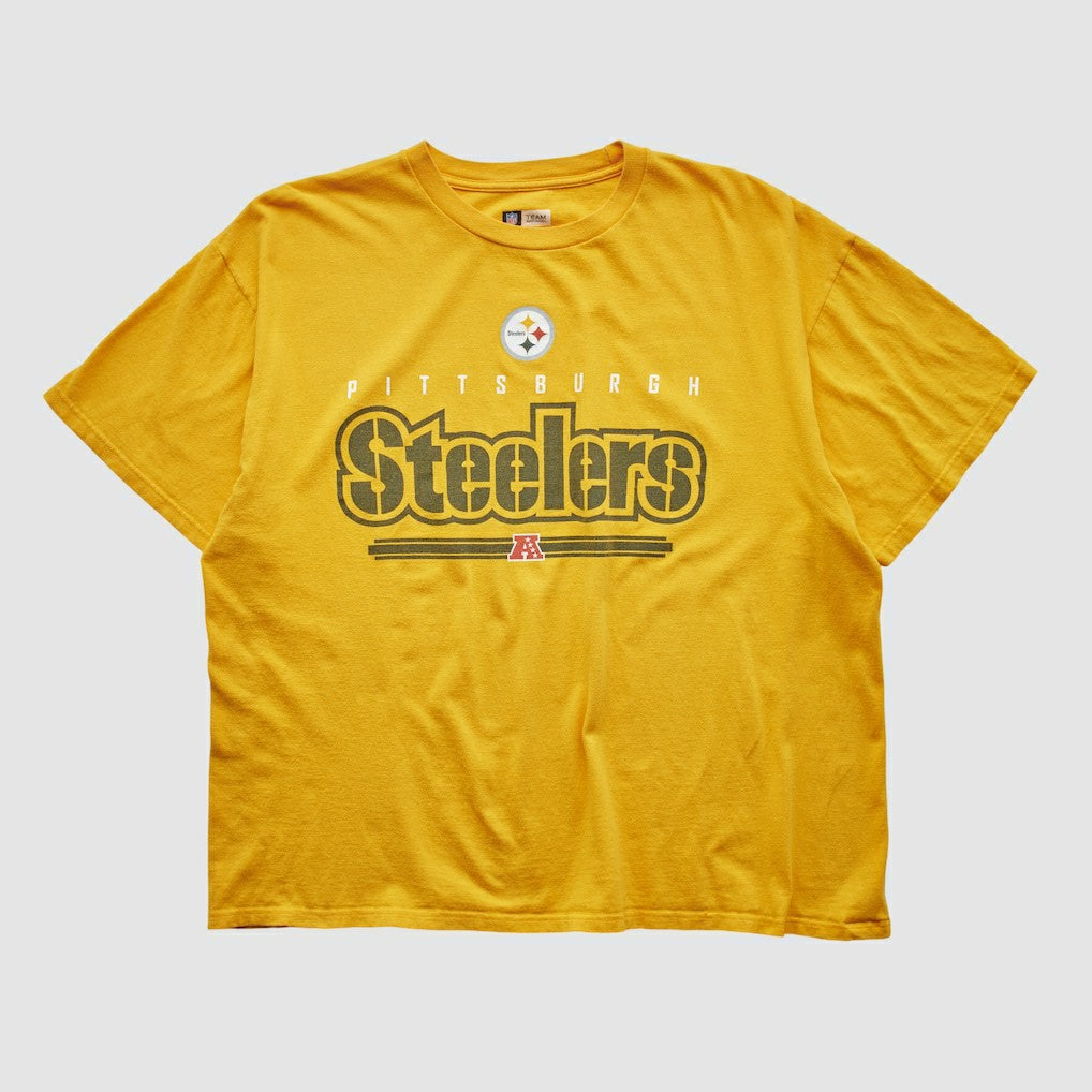Pittsburgh Steelers NFL 2010s T-shirt - Yellow Vintage discount