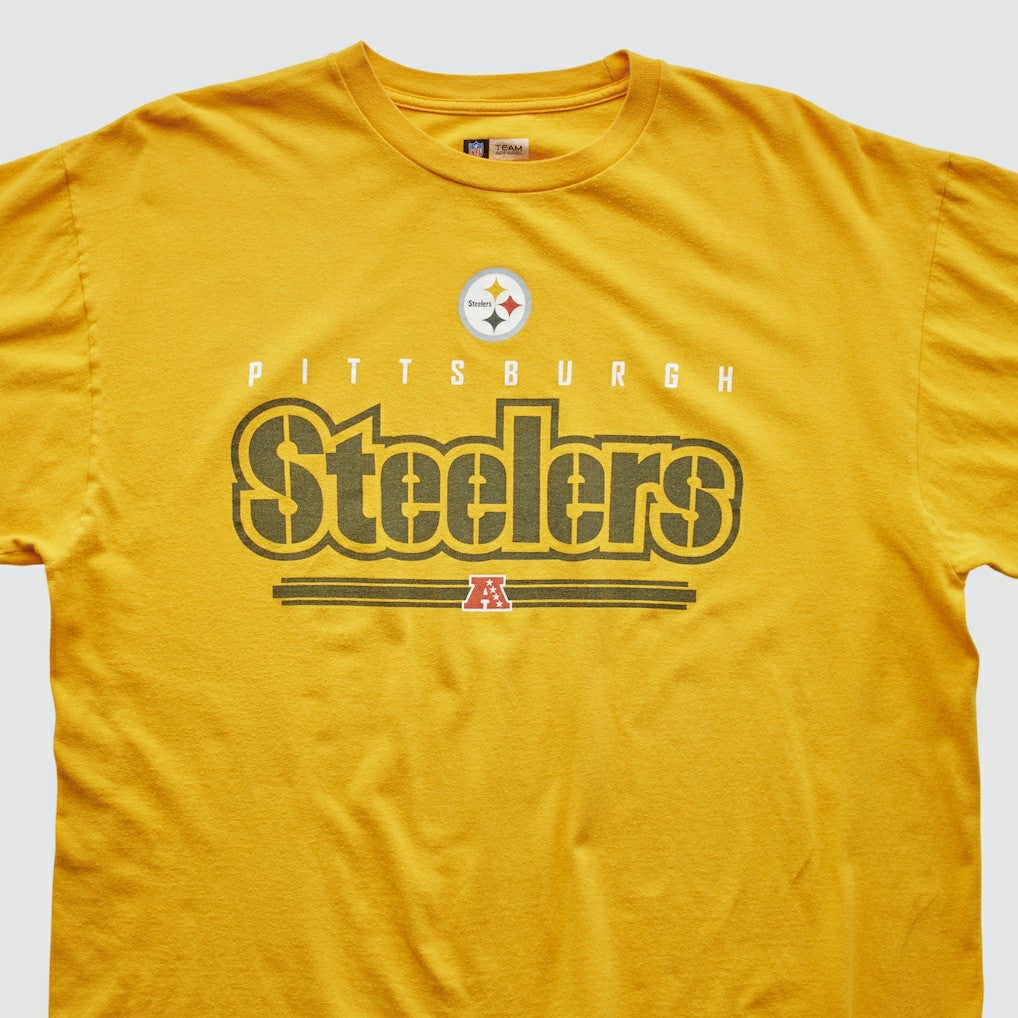 Pittsburgh Steelers NFL 2010s T-shirt - Yellow Vintage discount
