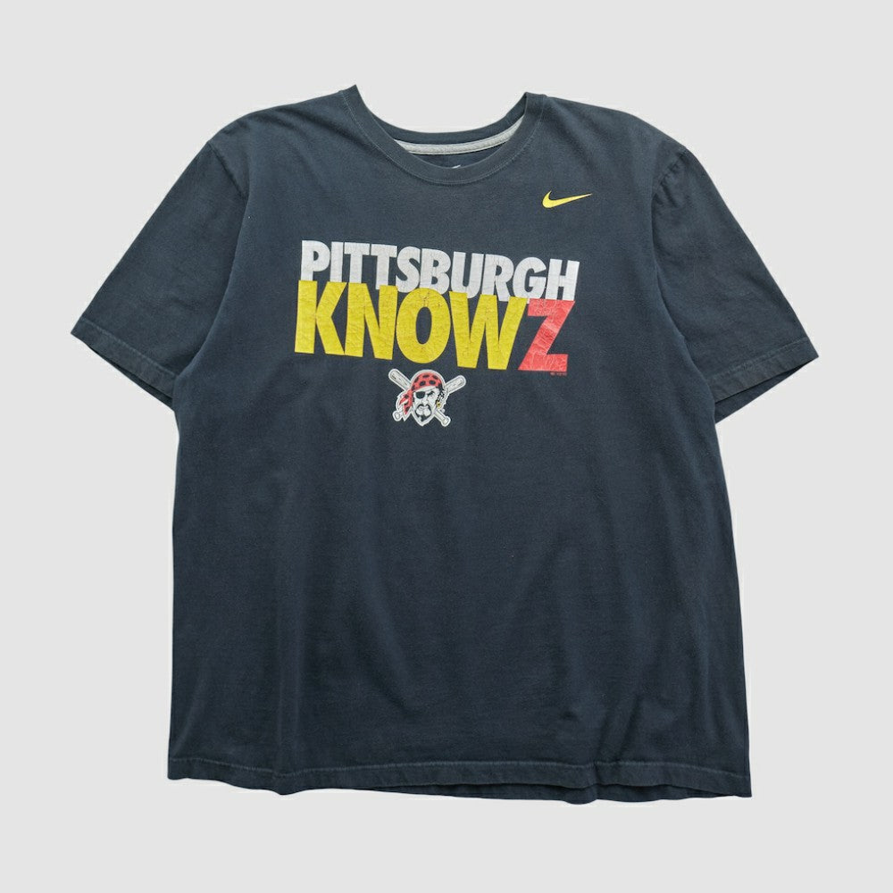 Pittsburgh Pirates 2010s T-shirt Black Vintage