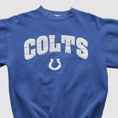 Indianapolis Colts Champion 2000s Pullover Sweatshirt - Blue Vintage for sale