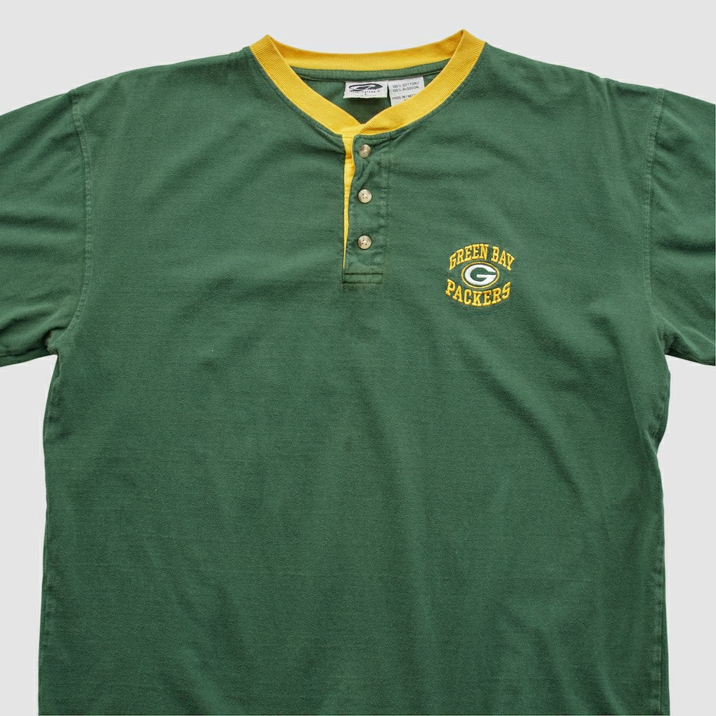 Green Bay Packers The Edge 2000s T-shirt - Green Vintage online