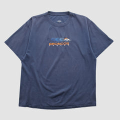 Denver Broncos 2000s T-shirt - Navy Vintage for sale