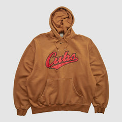 Chicago Cubs 2000s Hooded Pullover Sweatshirt Clay Vintage