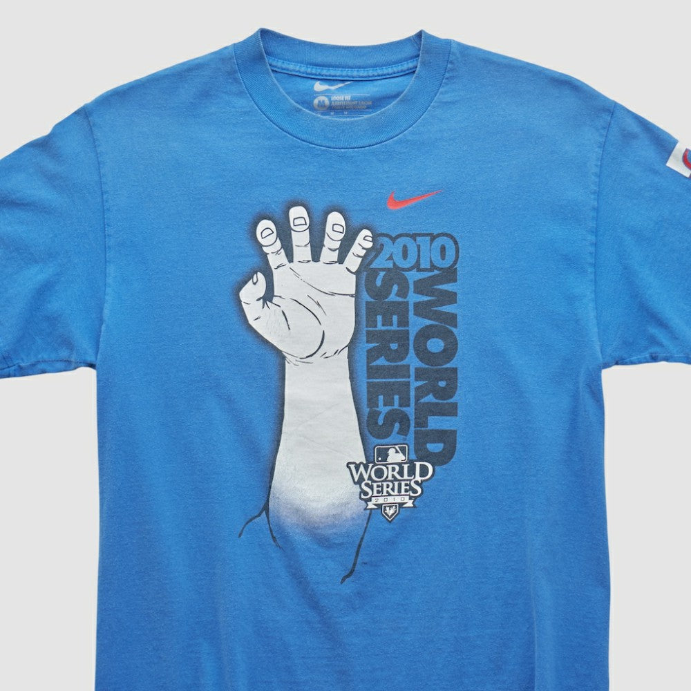 World Series 2010 T-shirt Blue Vintage