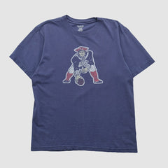 New England Patriots Reebok 2000s T-shirt - Navy Vintage on sale
