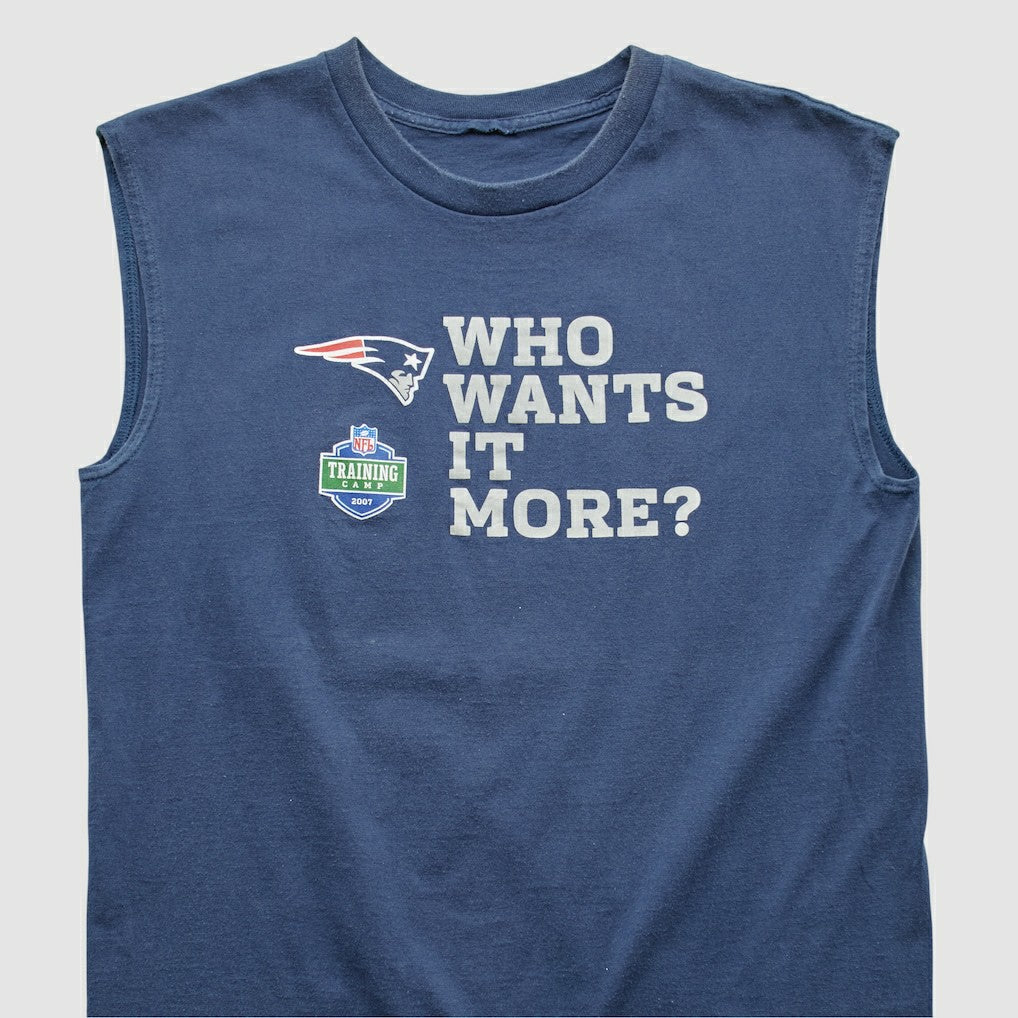 New England Patriots 2007 Tank - Navy Vintage outlet