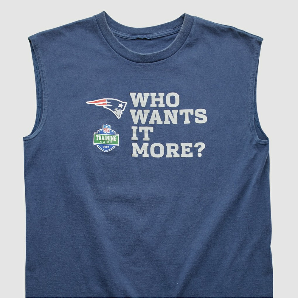 New England Patriots 2007 Tank - Navy Vintage outlet