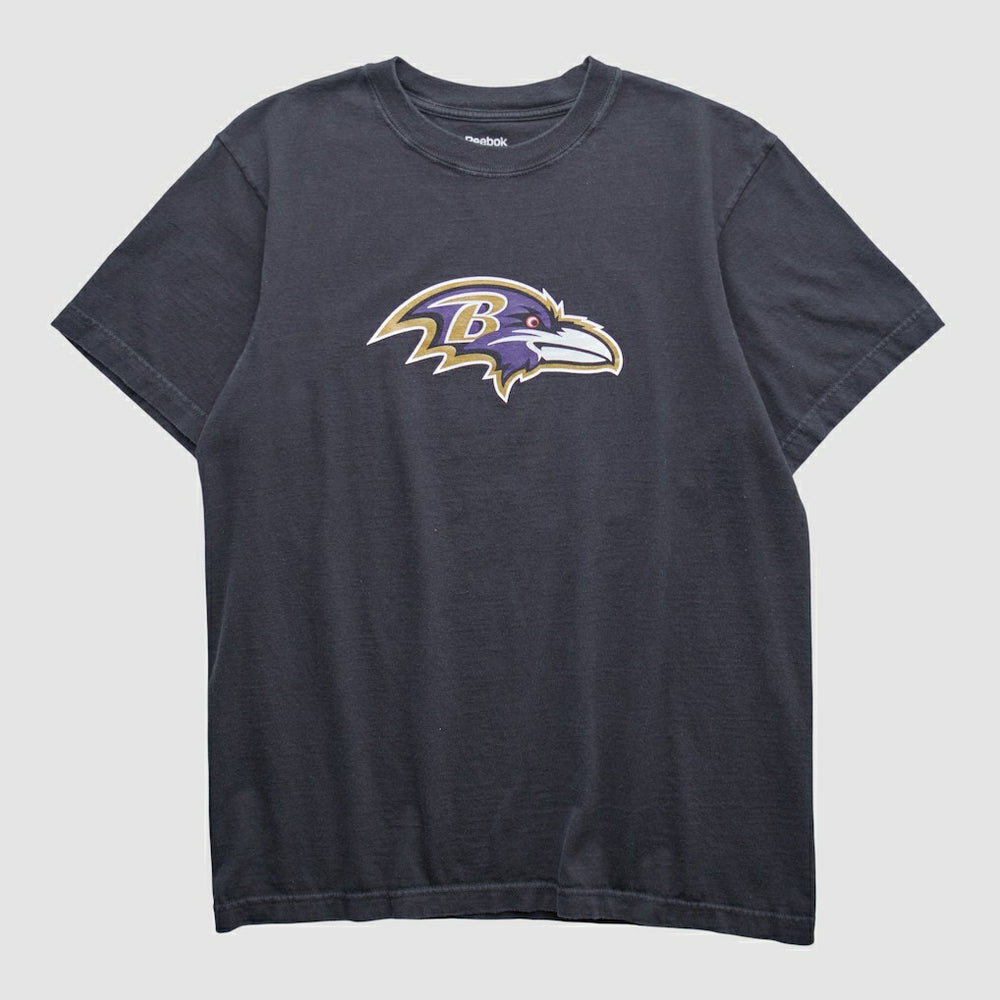 Baltimore Ravens Reebok 2000s T-shirt - Black Vintage discount