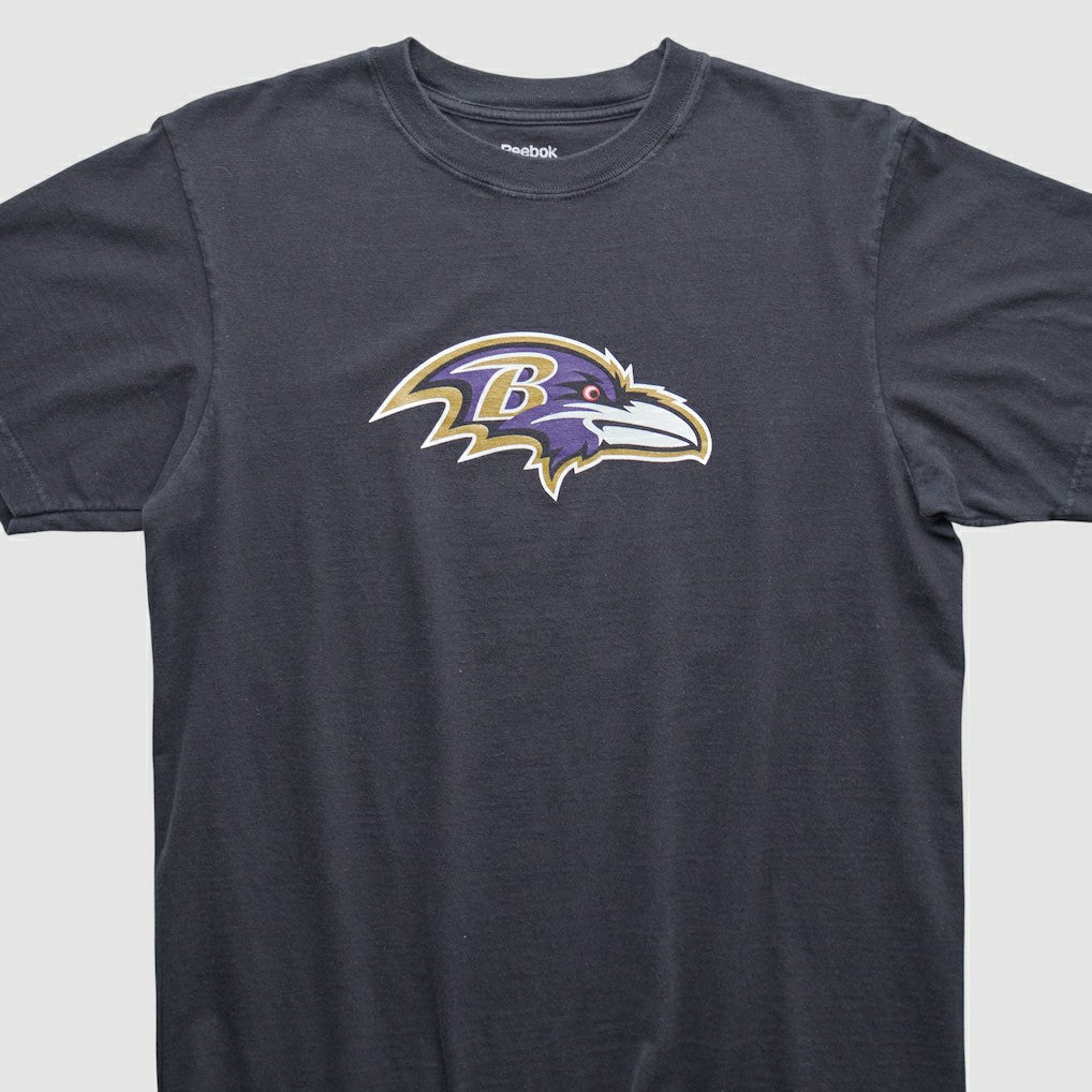 Baltimore Ravens Reebok 2000s T-shirt - Black Vintage discount