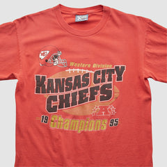Kansas City Chiefs Lee 1995 T-shirt - Red Vintage discount