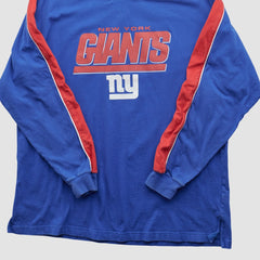 New York Giants NFL 2000s Long Sleeve T-shirt - Blue Vintage online