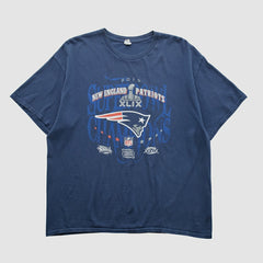 New England Patriots Delta 2015 T-shirt - Navy Vintage for sale