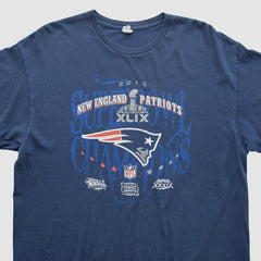 New England Patriots Delta 2015 T-shirt - Navy Vintage for sale