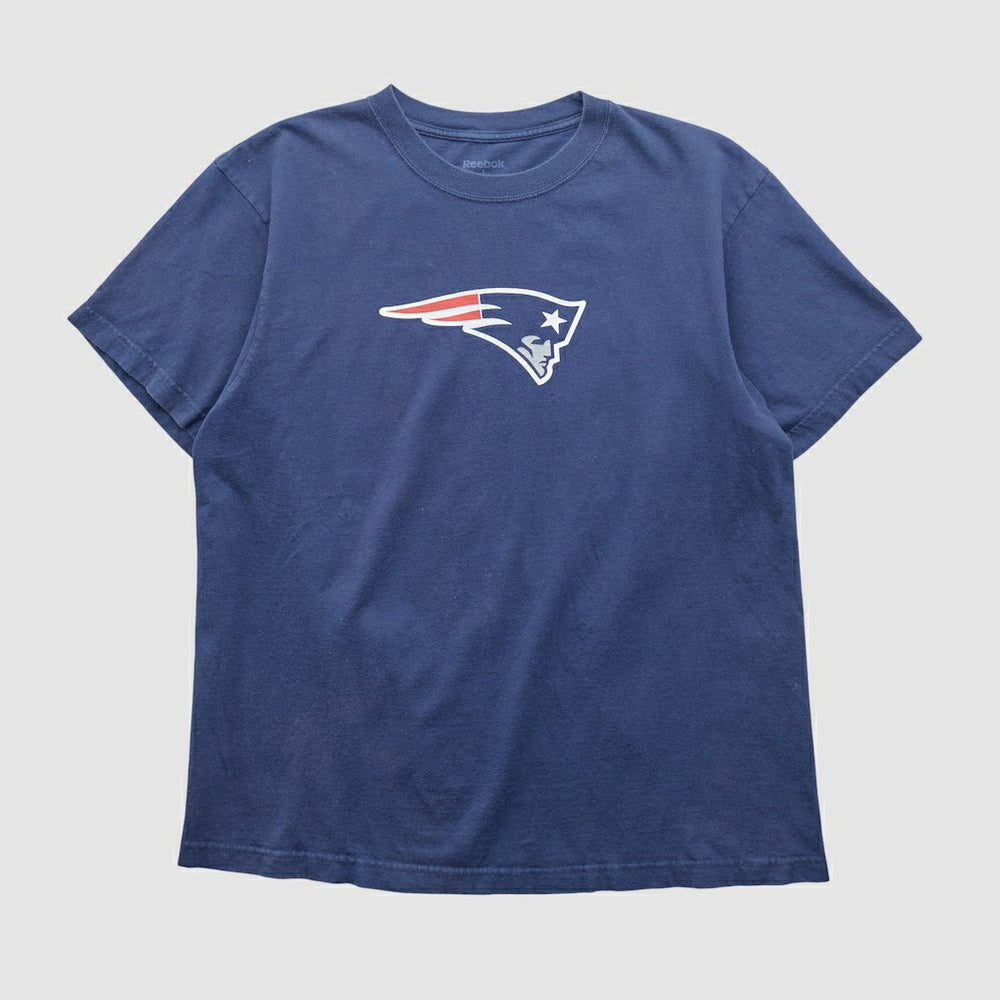 New England Patriots Reebok 2000s T-shirt - Blue Vintage discount