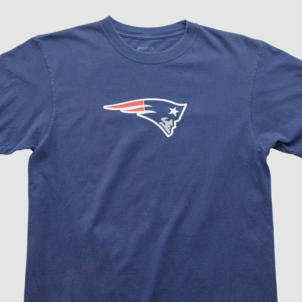 New England Patriots Reebok 2000s T-shirt - Blue Vintage discount