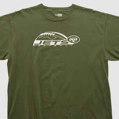 New York Jets NFL 2000s T-shirt - Olive Vintage online