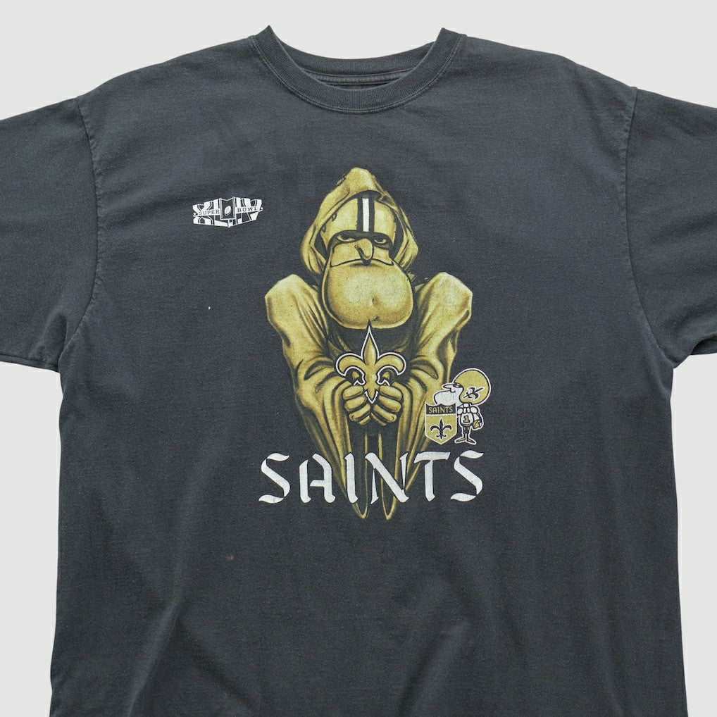 New Orleans Saints Reebok 2010 T-shirt - Black Vintage online