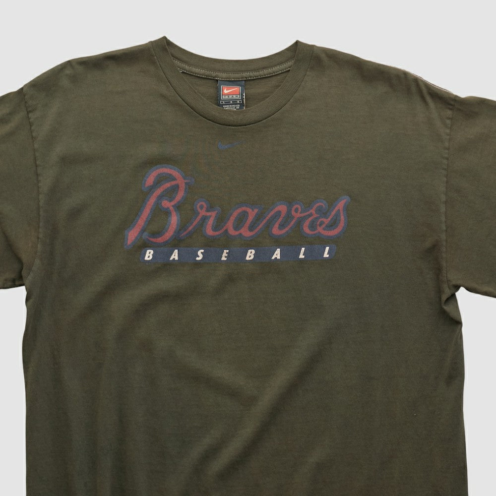 Atlanta Braves 2000s T-shirt Black Vintage