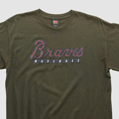 Atlanta Braves 2000s T-shirt Black Vintage
