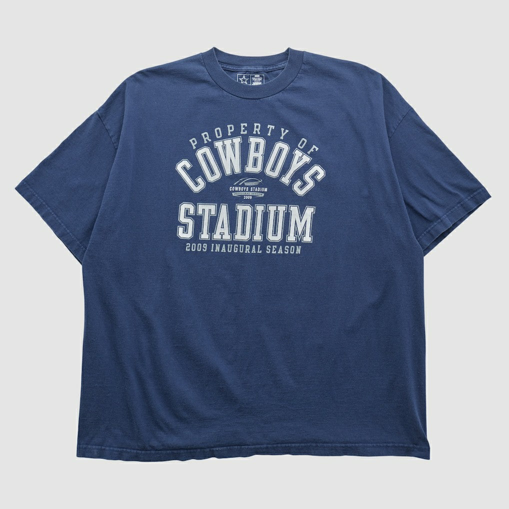 Dallas Cowboys Cowboys Authentic Apparel 2009 T-shirt - Navy Vintage on sale