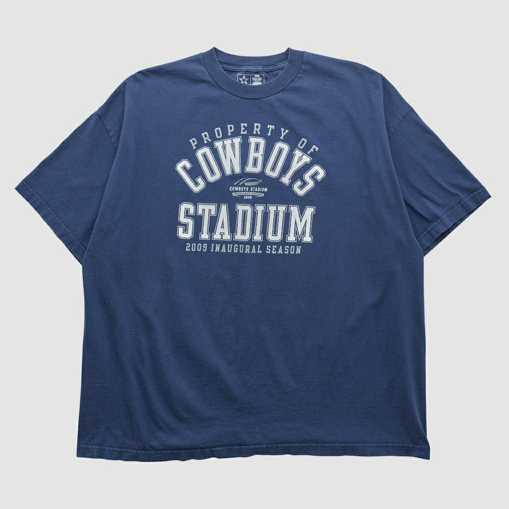 Dallas Cowboys Cowboys Authentic Apparel 2009 T-shirt - Navy Vintage on sale