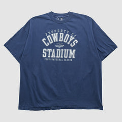 Dallas Cowboys Cowboys Authentic Apparel 2009 T-shirt - Navy Vintage on sale