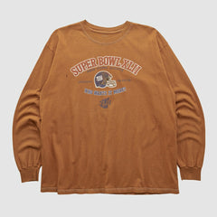 Super Bowl XLII 2008 Long Sleeve T-shirt - Clay Vintage for sale