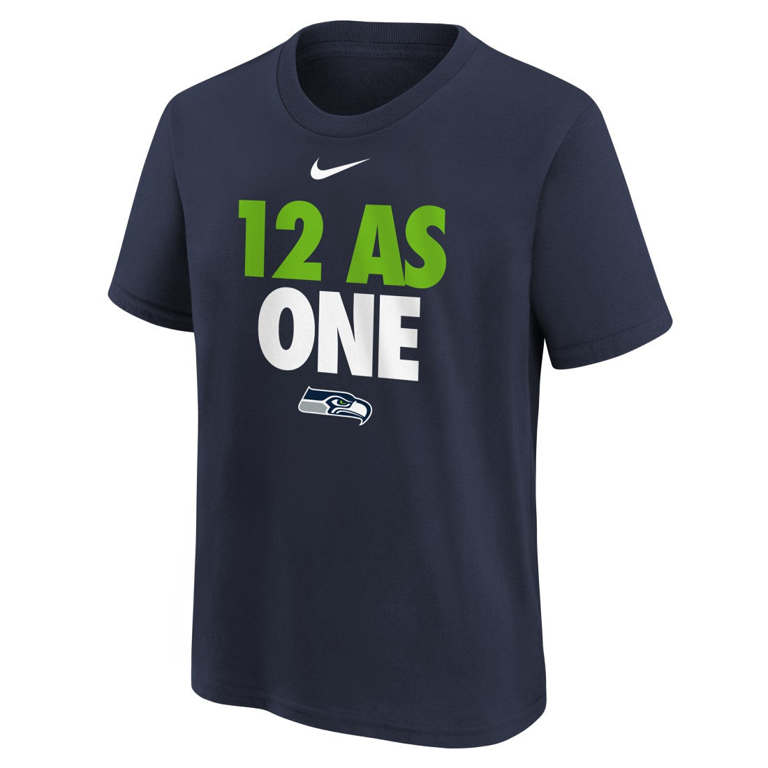 Seattle Seahawks Youth 12 As One T-Shirt - College Navy for sale