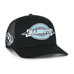 Utah Mammoth '47 Frame Out Mesh Rope Hitch Adjustable Hat - Black Hats