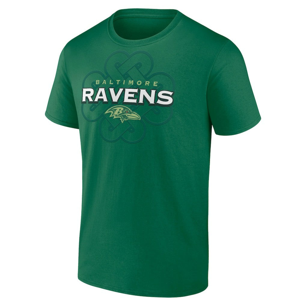Baltimore Ravens Celtic Luck T-Shirt - Green cheap