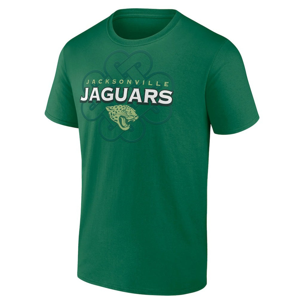 Jacksonville Jaguars Celtic Luck T-Shirt - Green for sale