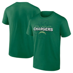 Los Angeles Chargers Celtic Luck T-Shirt - Green cheap