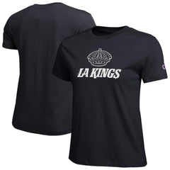 Los Angeles Kings Champion Women's Wordmark Lockup T-Shirt - Black T-shirts