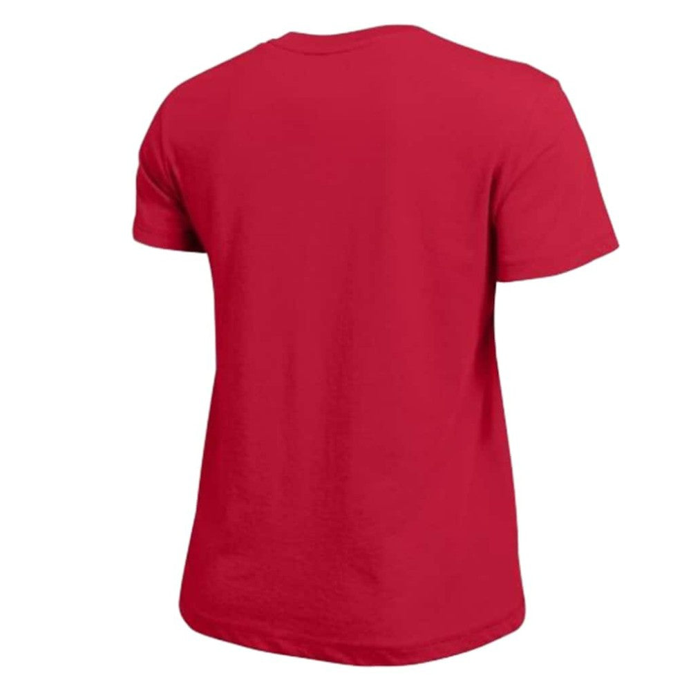 Florida Panthers Champion Women's Arch Mascot Logo T-Shirt - Red T-shirts