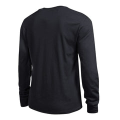 San Jose Sharks Champion Women's Wordmark Lockup Long Sleeve T-Shirt - Black T-shirts