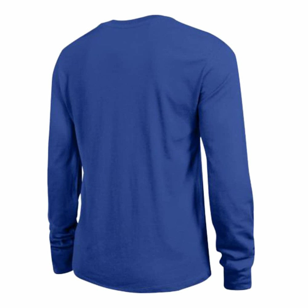 Tampa Bay Lightning Champion Women's Wordmark Lockup Long Sleeve T-Shirt - Royal T-shirts