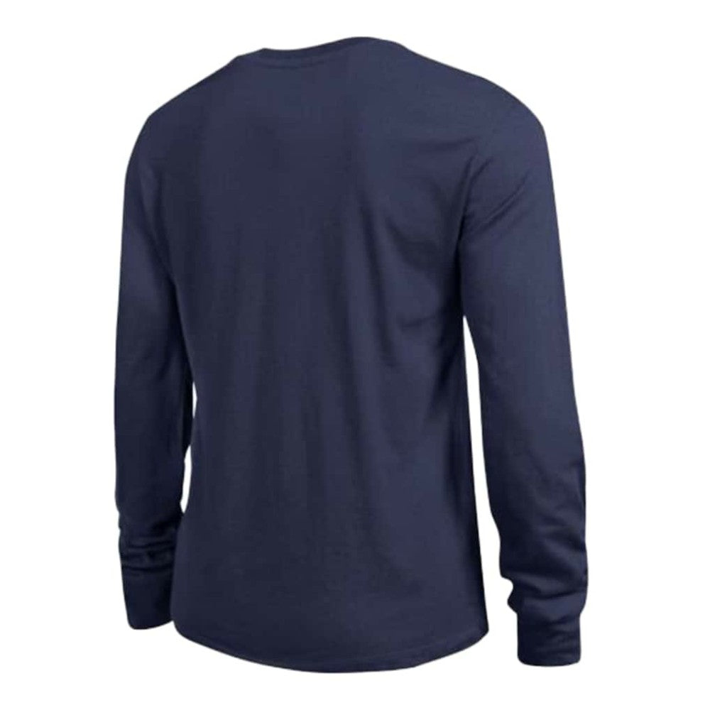 Colorado Avalanche Champion Women's Wordmark Lockup Long Sleeve T-Shirt - Navy T-shirts