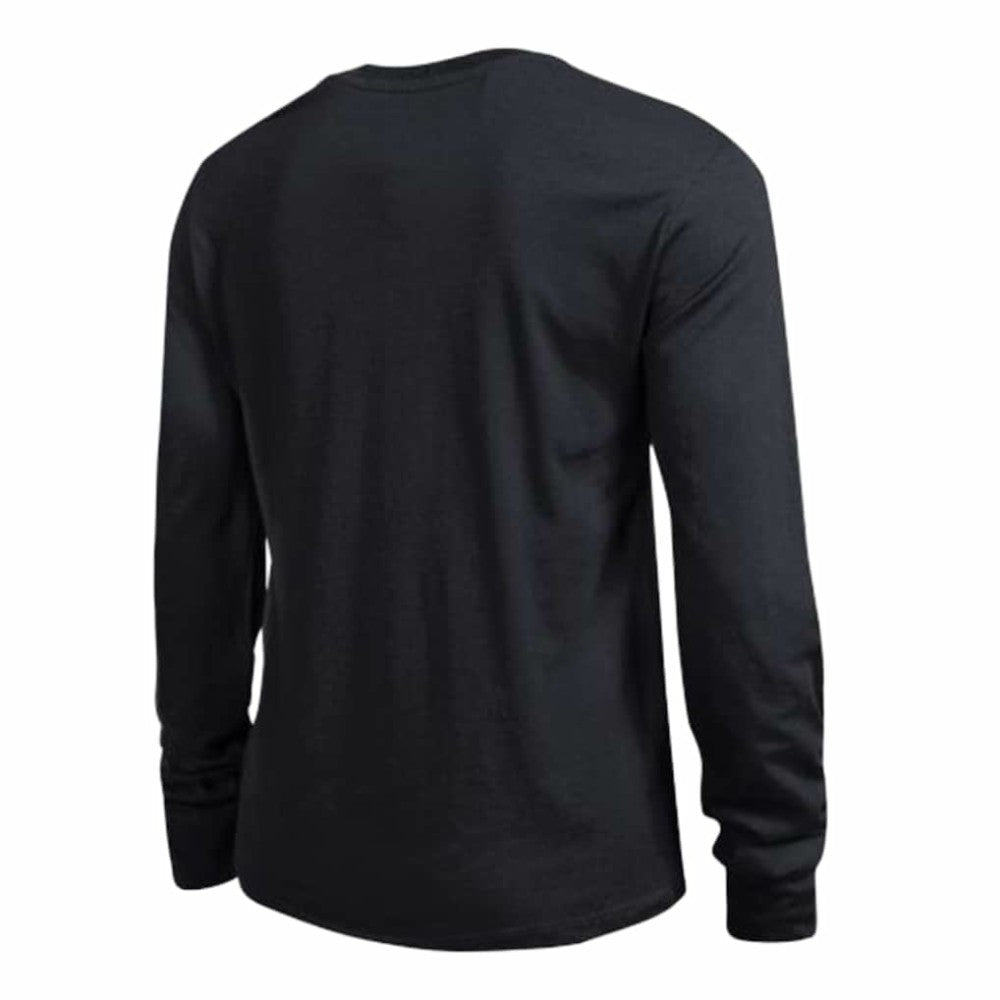 Carolina Hurricanes Champion Women's Wordmark Lockup Long Sleeve T-Shirt - Black T-shirts