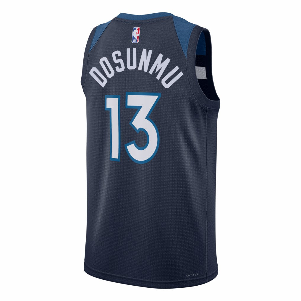 Ayo Dosunmu Minnesota Timberwolves Unisex Swingman Jersey - Icon Edition - Navy for sale