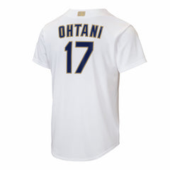 Shohei Ohtani Los Angeles Dodgers Youth 2026 Gold Collection Home Replica Jersey White
