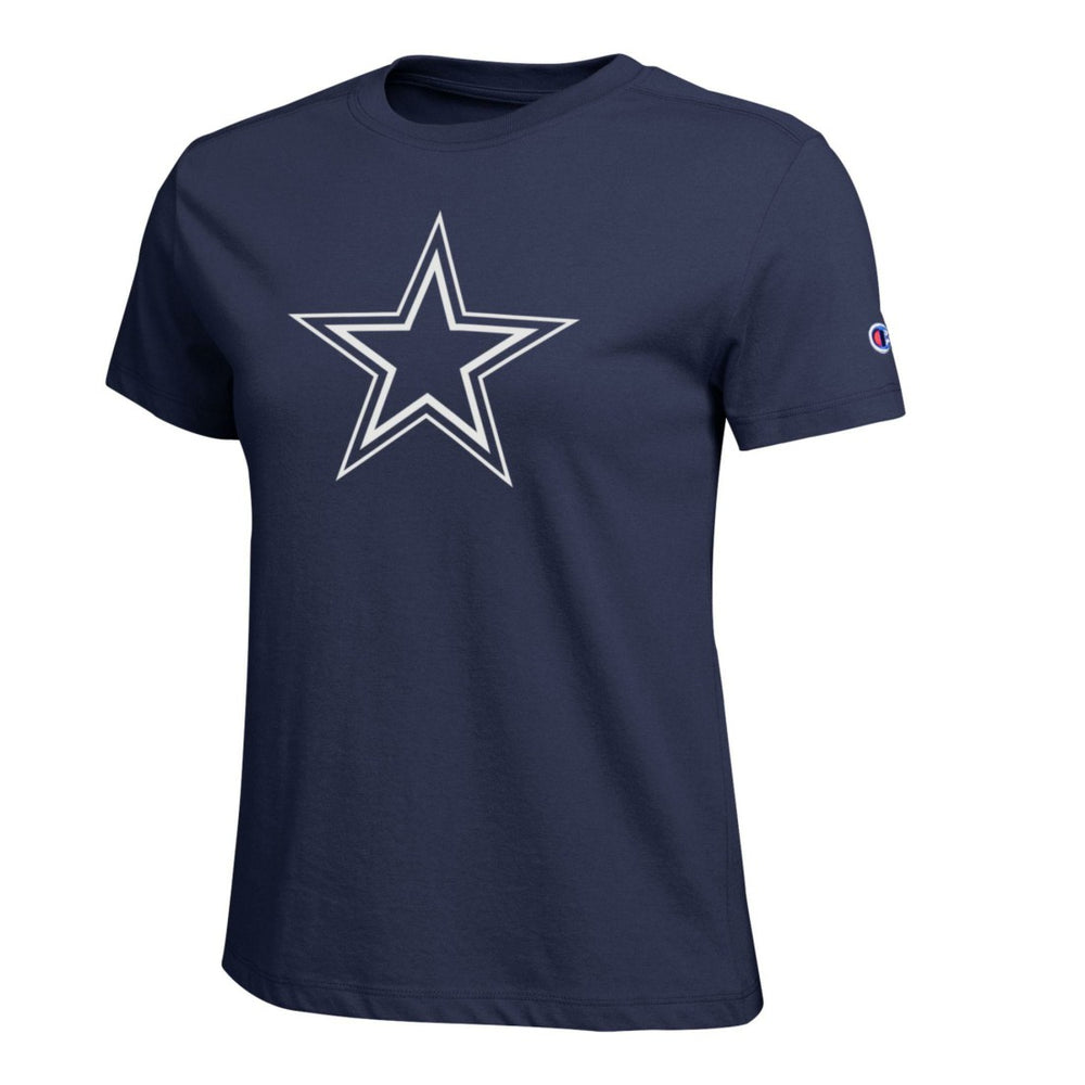 Dallas Cowboys Champion Women's Logo T-Shirt - Navy on sale