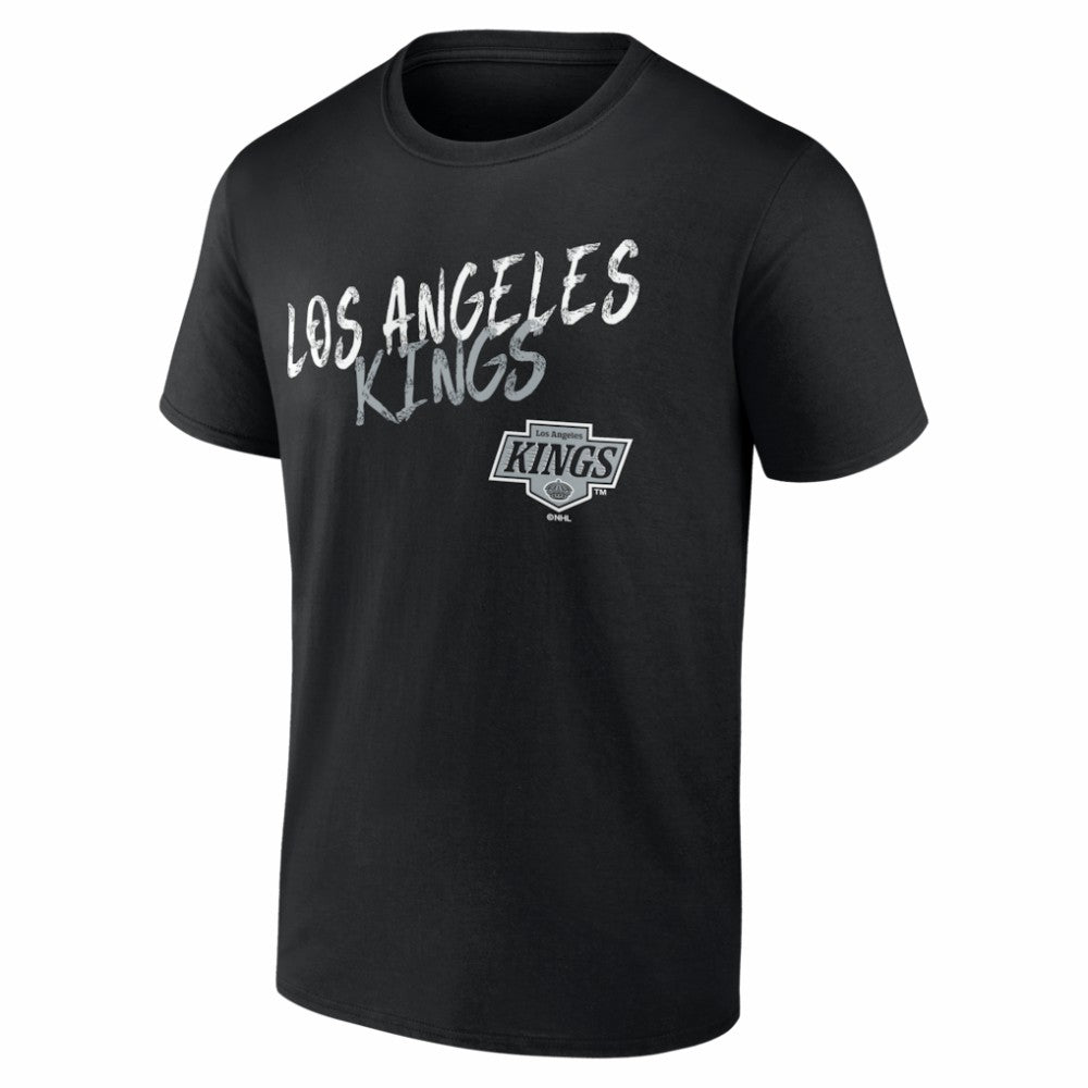Los Angeles Kings Hustle Personalized Name & Number T-Shirt - Black T-shirts