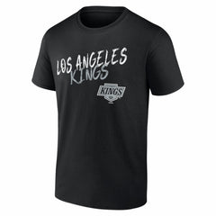 Los Angeles Kings Hustle Personalized Name & Number T-Shirt - Black T-shirts