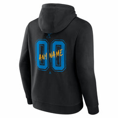 St. Louis Blues Big & Tall Hustle Personalized Name & Number Hoodie - Black Hoodies