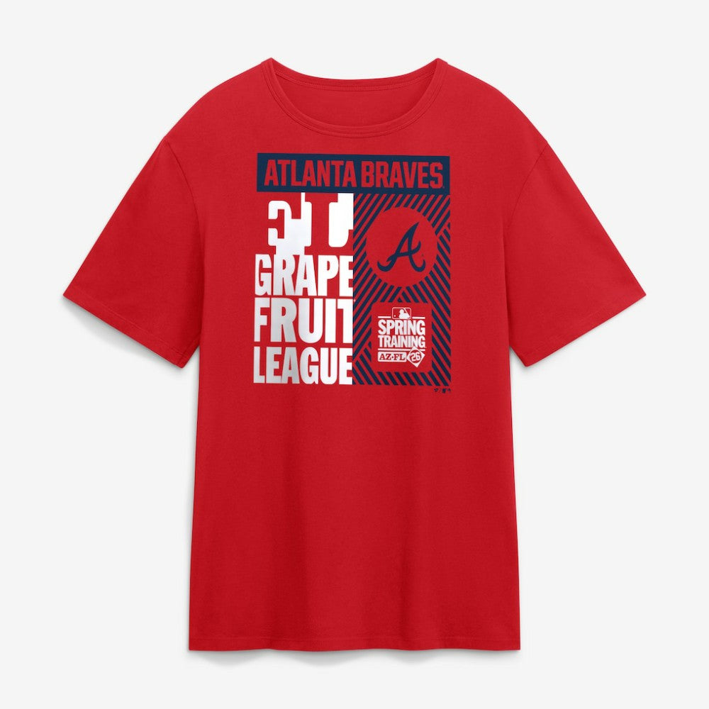 Atlanta Braves 2026 Spring Training True Icon T-Shirt Red